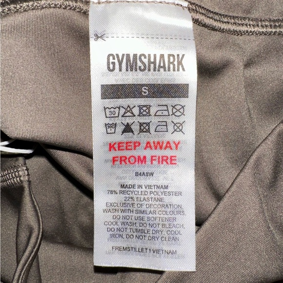 Gymshark Camo Brown Pocket Shorts - Picture 5 of 6